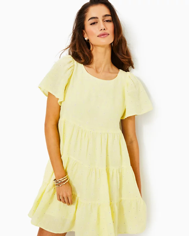 Jocelyn Linen Dress | Lilly Pulitzer | Lilly Pulitzer