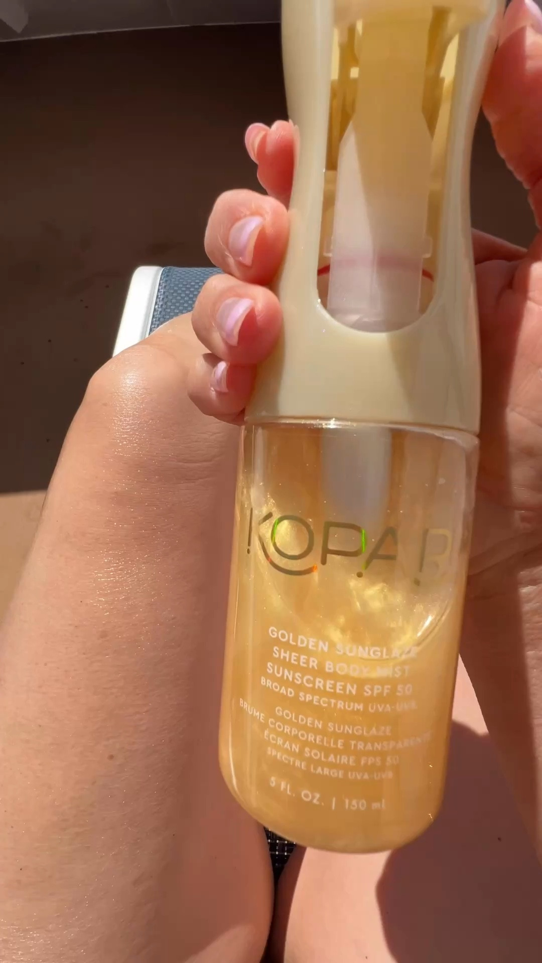 The most luxurious sunscreen. SPF 50. Shimmery and smells amazing! 

#LTKBeauty #LTKselfcare