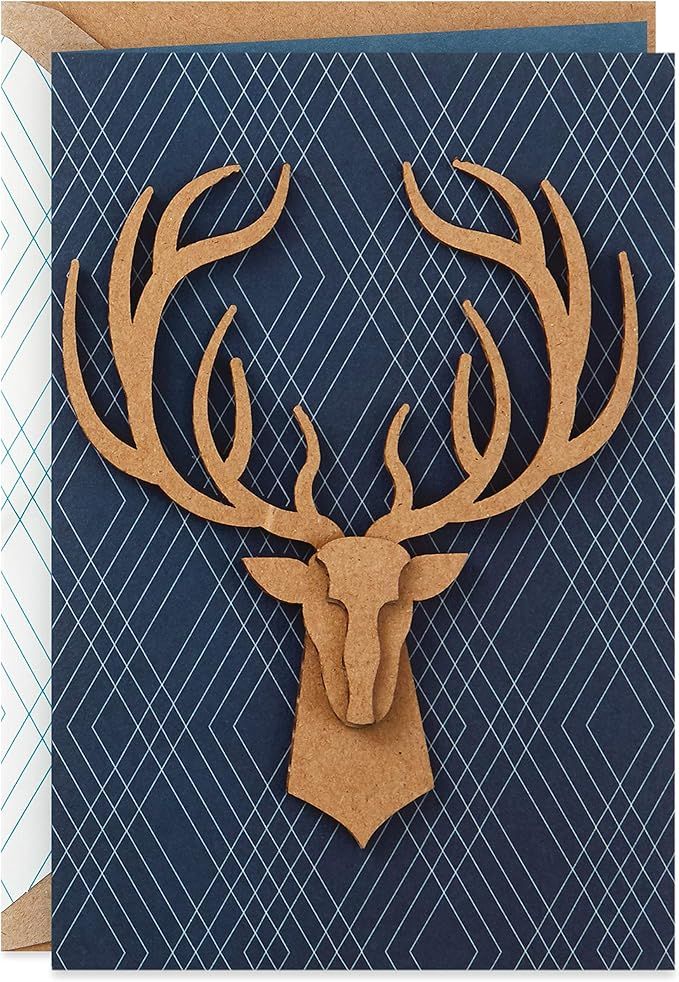 Hallmark Signature Father's Day Card (Deer Antlers, Better with Every Year) | Amazon (US)