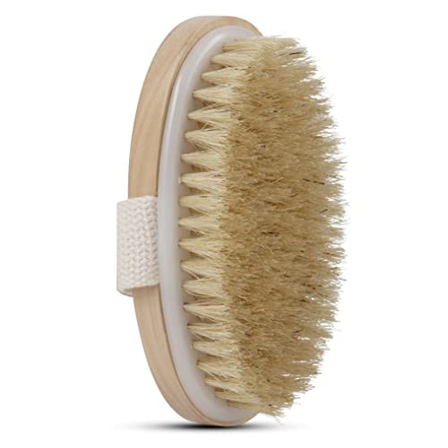 Dry Skin Body Brush - Improves Skin's Health and Beauty - Natural Bristle - Remove Dead Skin and ... | Amazon (US)