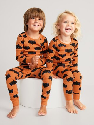 Matching Unisex Printed Snug-Fit Pajama Set for Toddler & Baby | Old Navy (US)
