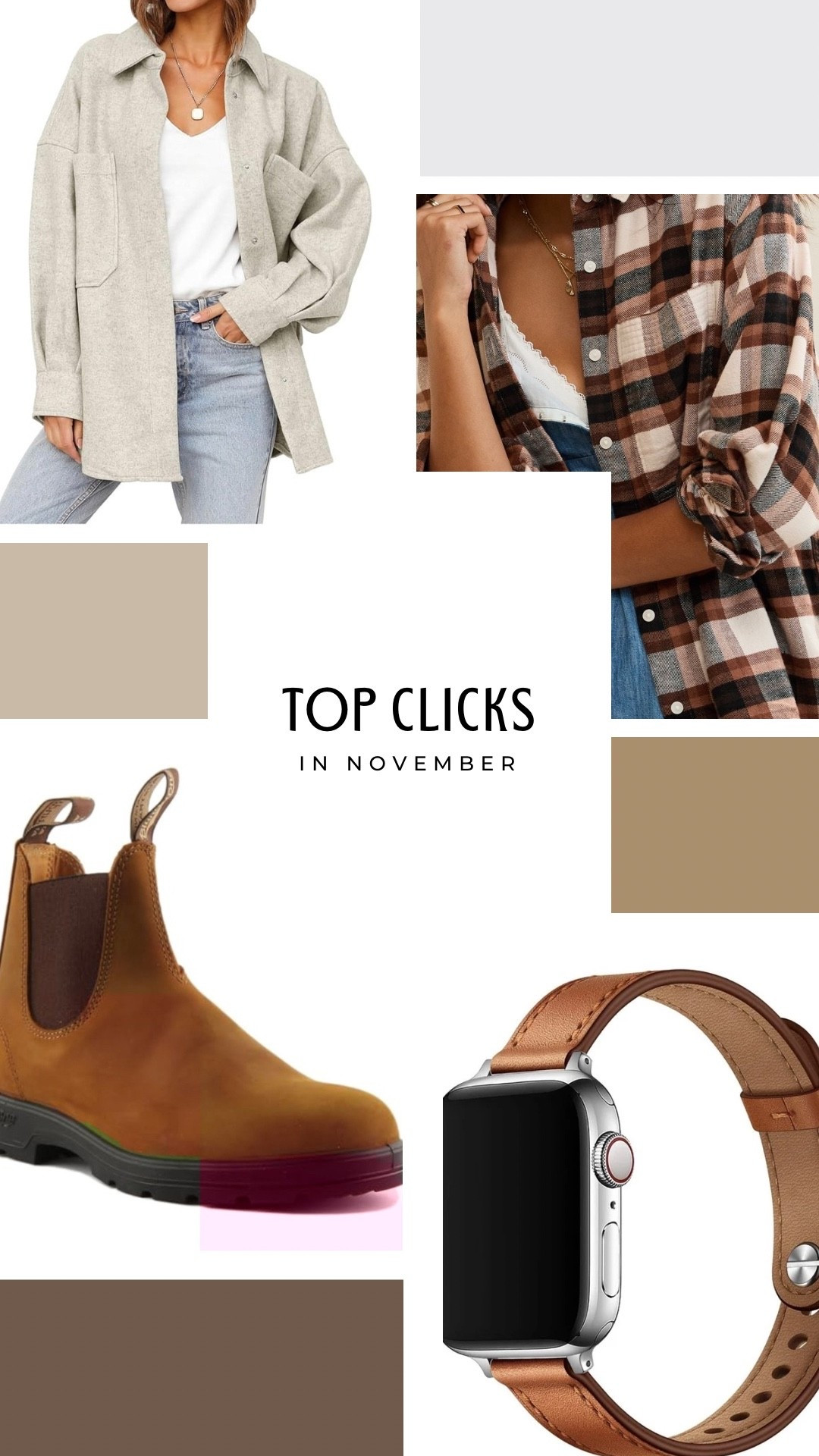 These were your top clicks in November. 


#LTKootd #LTKActive #LTKTravel