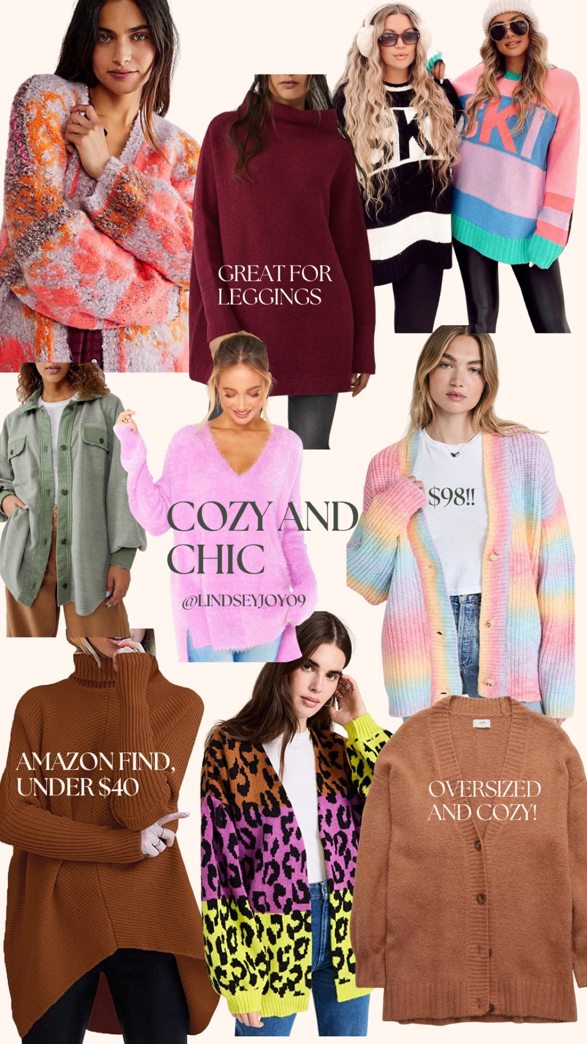 Cozy and chic #sweaters #sweaterweather #cozy #freepeople #aerie #showmeyourmumu #farmrio #amazon

#LTKunder100 #LTKunder50 #LTKSeasonal