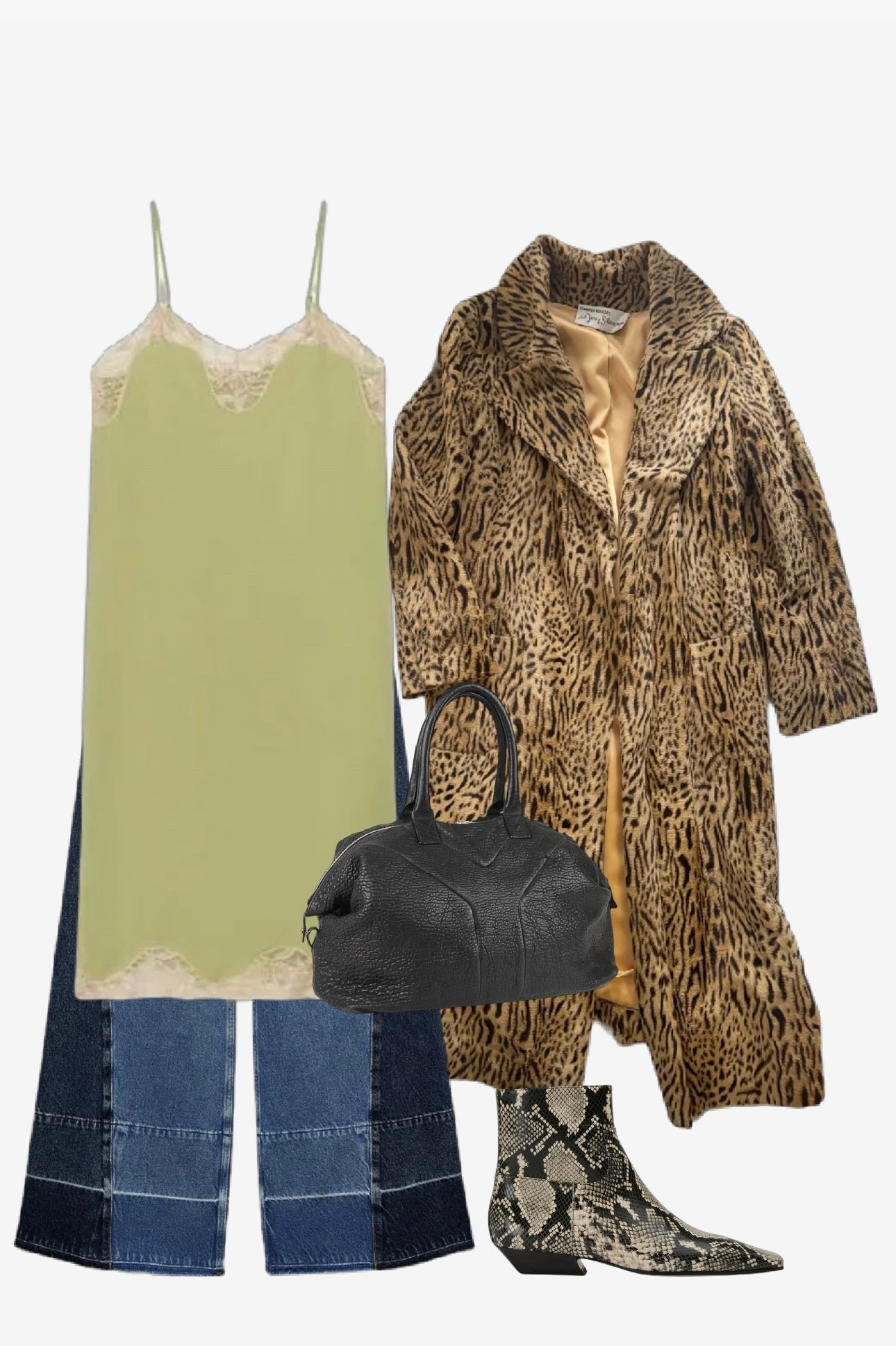 Sometimes I wish I was a little more minimalist and then indie sleaze claws its way out to show me that’s not going to happen. I forgot my flower brooch 😞
Bag and coat are vintage/preloved. 

#LTKSeasonal #LTKOver40 #LTKootd