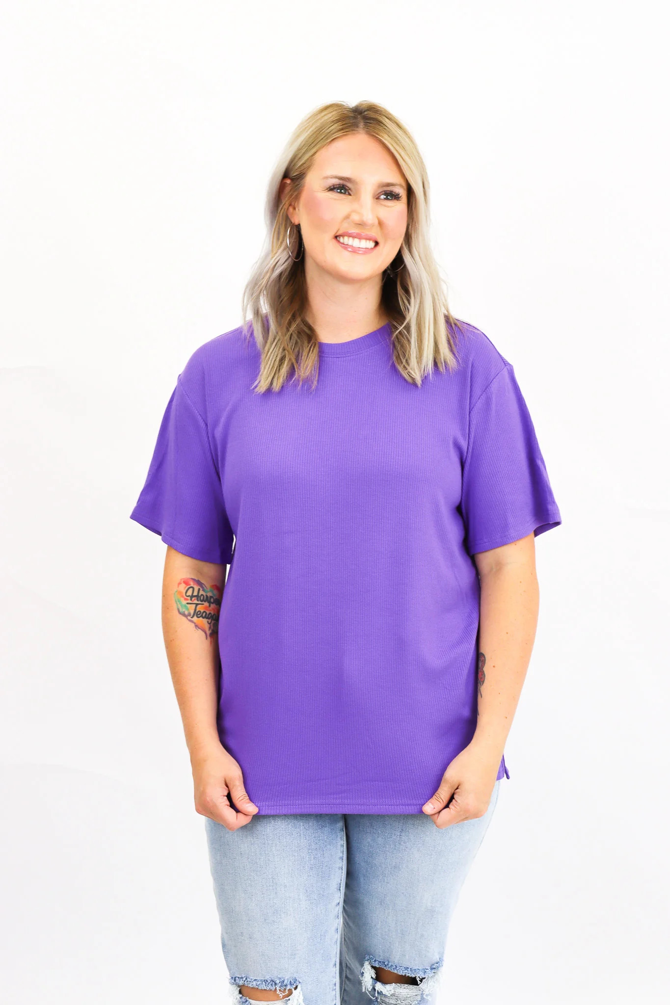 The Longer Everyday Tee by Alexander Jane | Alexander Jane Boutique