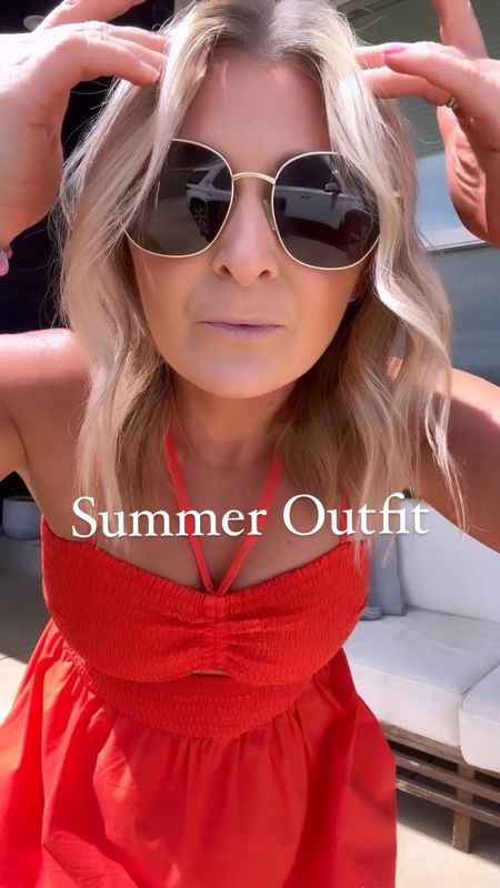 Summer outfit idea 
Target maxi dress TTS
wearing a small

Later in the day I paired it with a denim vest by Aritzia. Size medium 

Sandals are TTS 

use code KRISTINE20 for a discount on my jewelry by Allie + Bess 

Use code KRISTYS for a discount on my favorite self tanner 

#LTKSeasonal #LTKStyleTip #LTKFindsUnder50