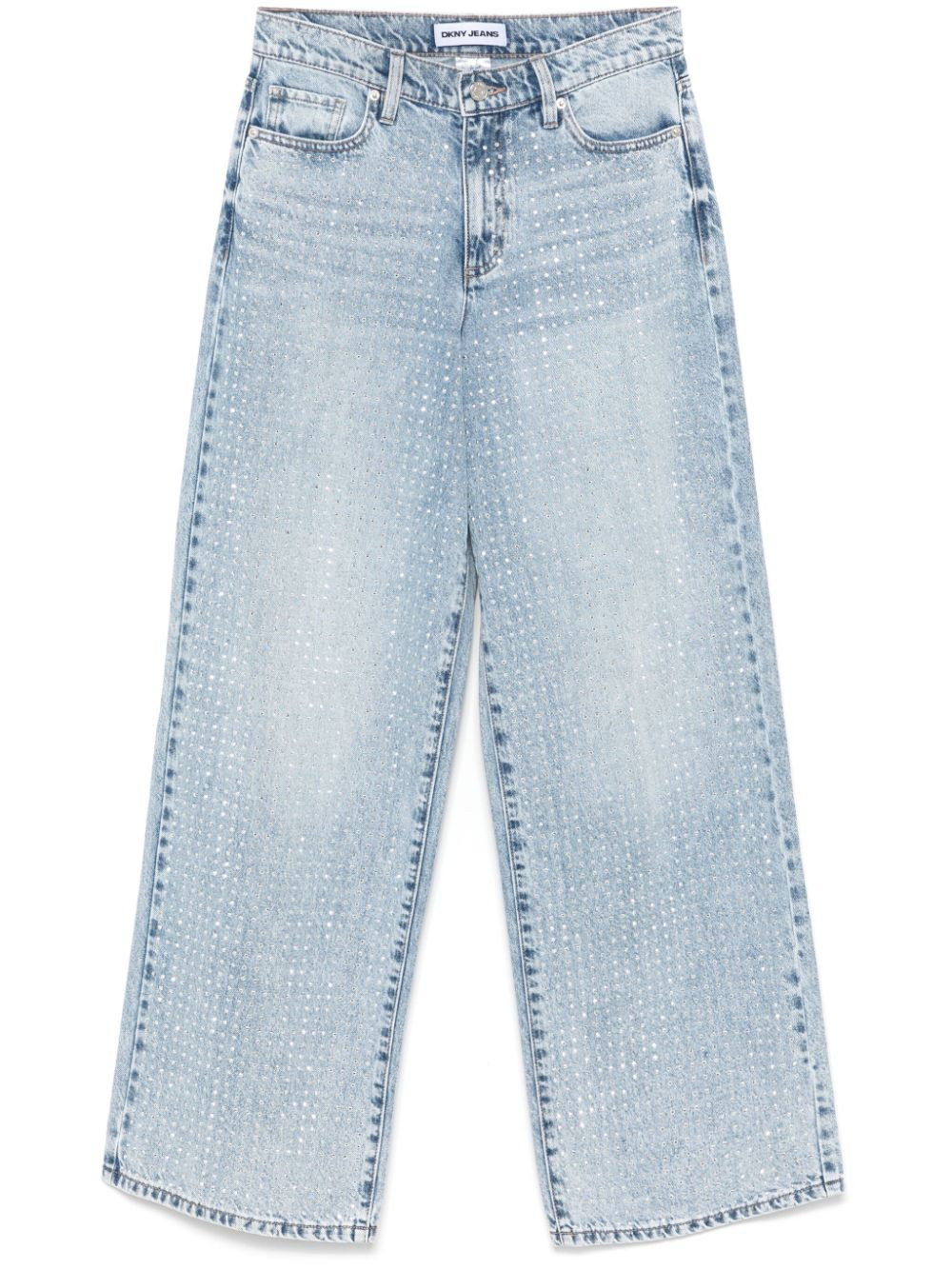 DKNY studded jeans - Blue | Farfetch Global