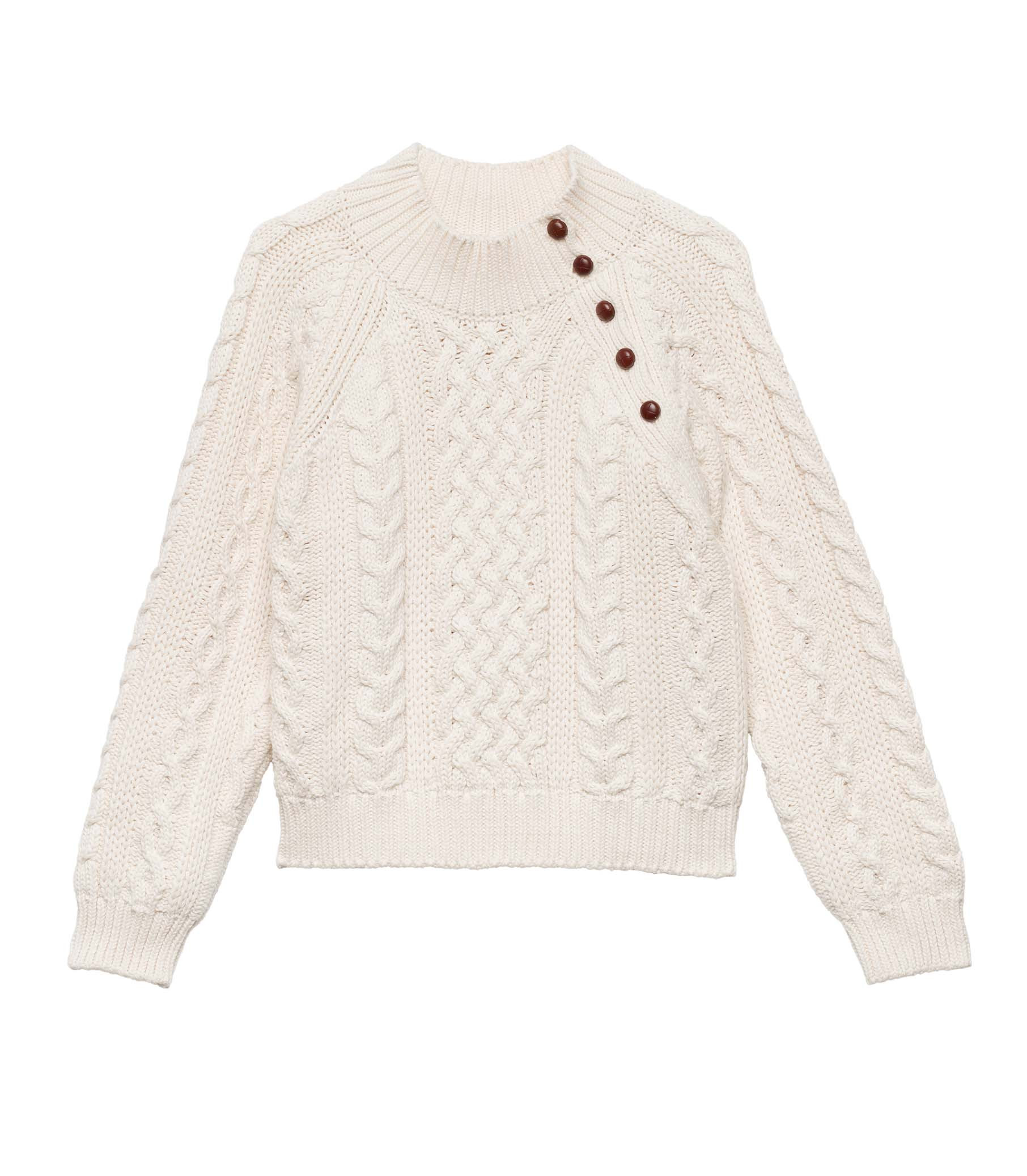 Norwood Sweater - Cream | DÔEN | DOEN
