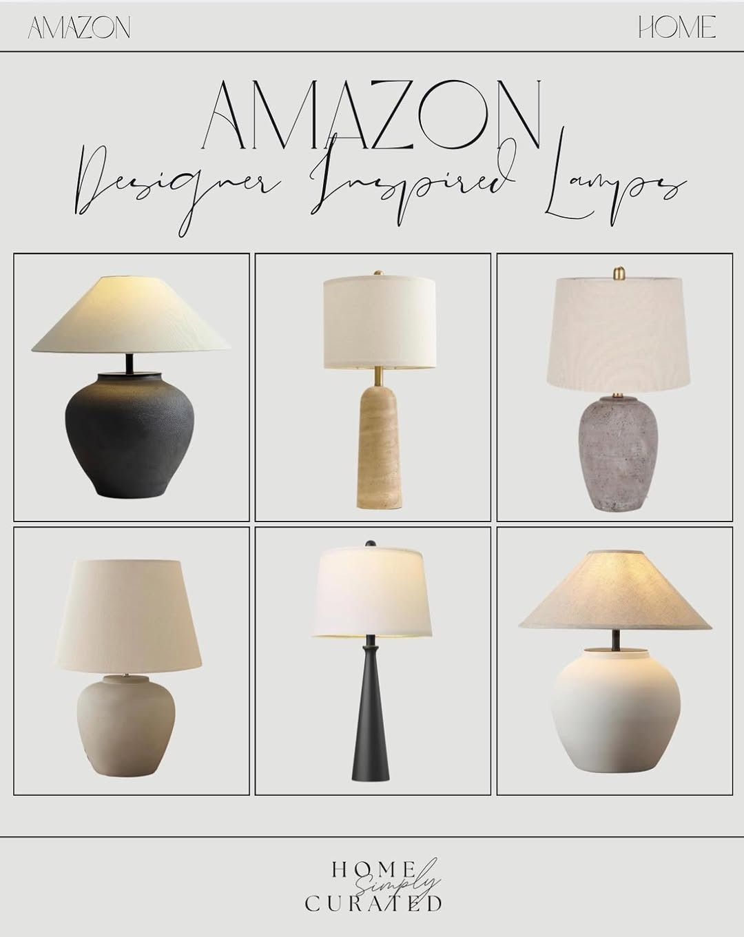💡 Designer inspired lamps without the price tag! 

Designer Lamps, Amazon Finds, Ralph Lauren Home, Pottery Barn, Crate and Barrel, Restoration Hardware

#LTKHome #LTKdayinmylife #LTKSeasonal