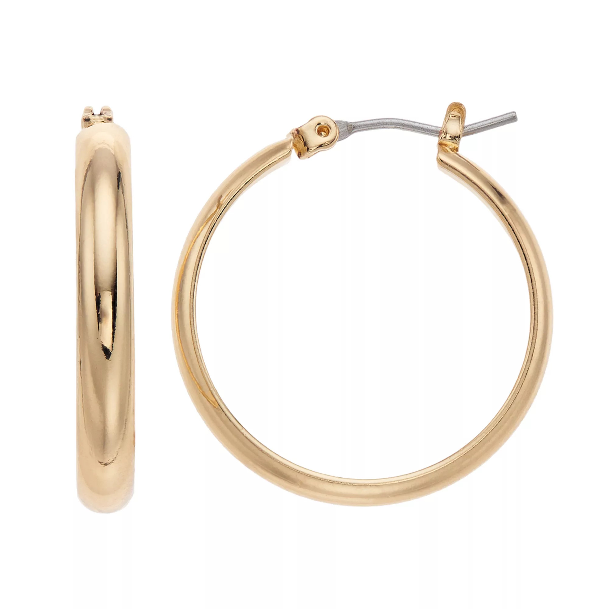 Nine West Smooth Hoop Earrings | Kohl's