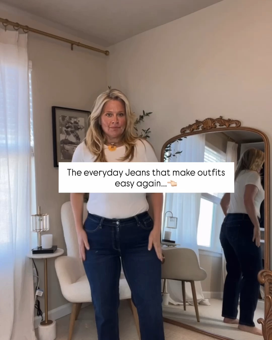 ✨Tap the bell, save and ❤️ for over 40 fashion, midlife style, midsize fashion and luxury looks for less. 

Top five most worn jeans

⬇️Sizing information:
10 (size down if in between sizes.)


👑"Helping you look good, feel good!" - Lindsey Denver

#LTKMidsize #LTKOver40 #LTKPlusSize