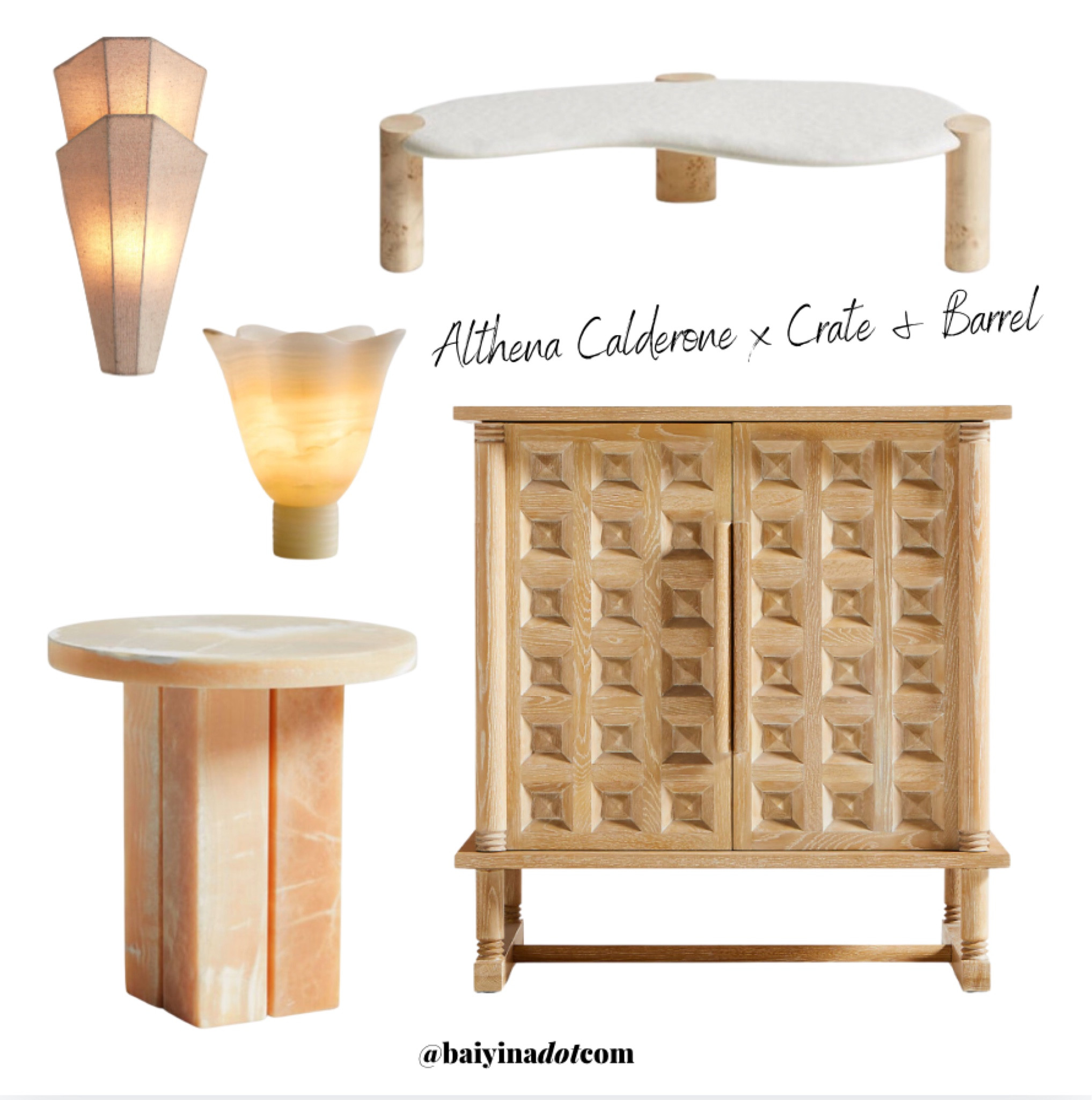 Althena Calderone x CB organic feminine post modern art deco inspired home decor, lighting, casegood, lighting, onyx, alabaster, white oak

#LTKstyletip #LTKhome