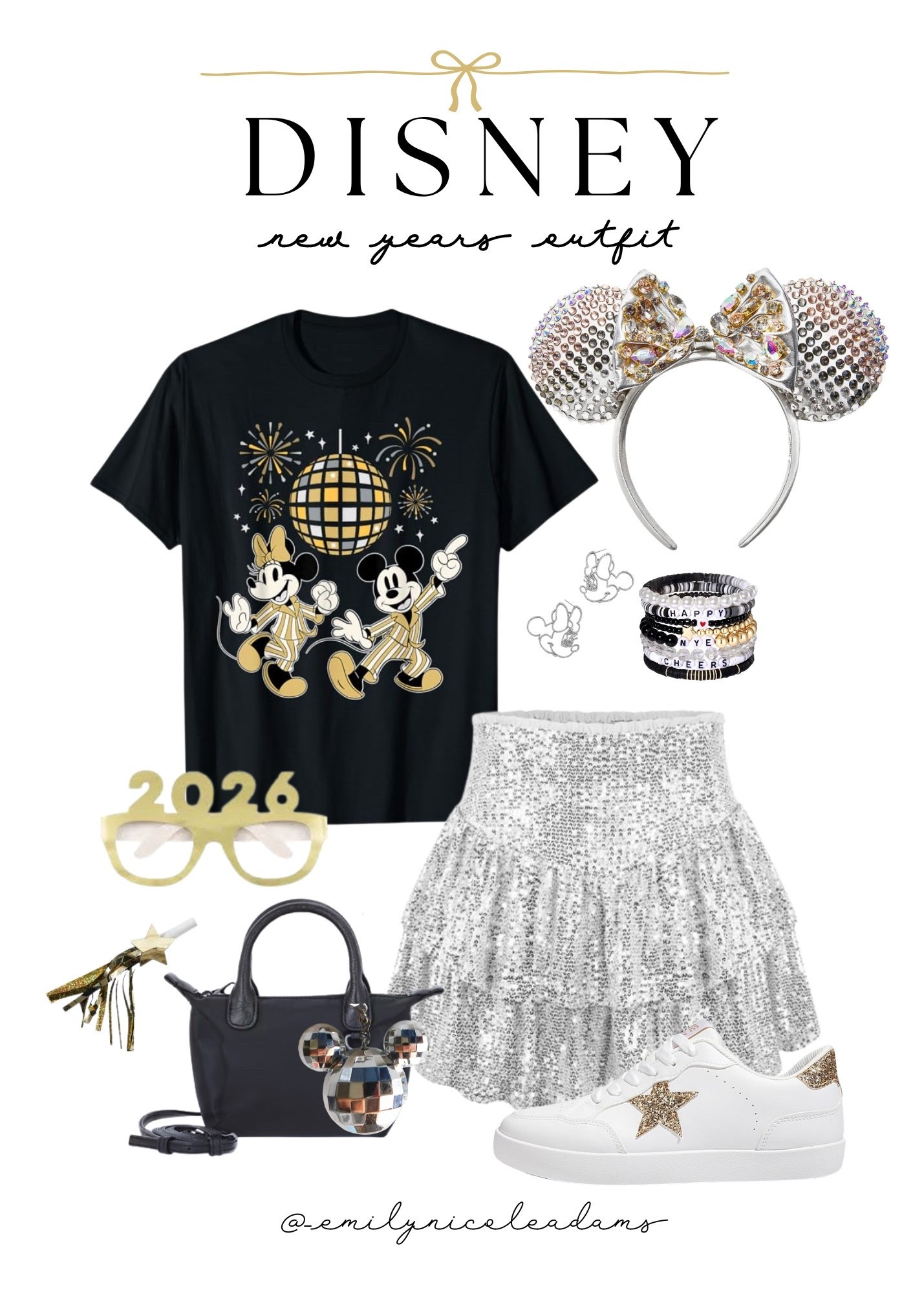 Disney New Years Outfit 🖤🌟 Disney New Year’s Eve outfit, Disney style, Disney girl, Disney addict, Disney New Year’s Eve, Disney girly, Disney addict, Disney fun, Disney NYE 2026, Disney holiday, Magic kingdom outfit; Magic kingdom style 

#LTKSeasonal #LTKGiftGuide #LTKHoliday