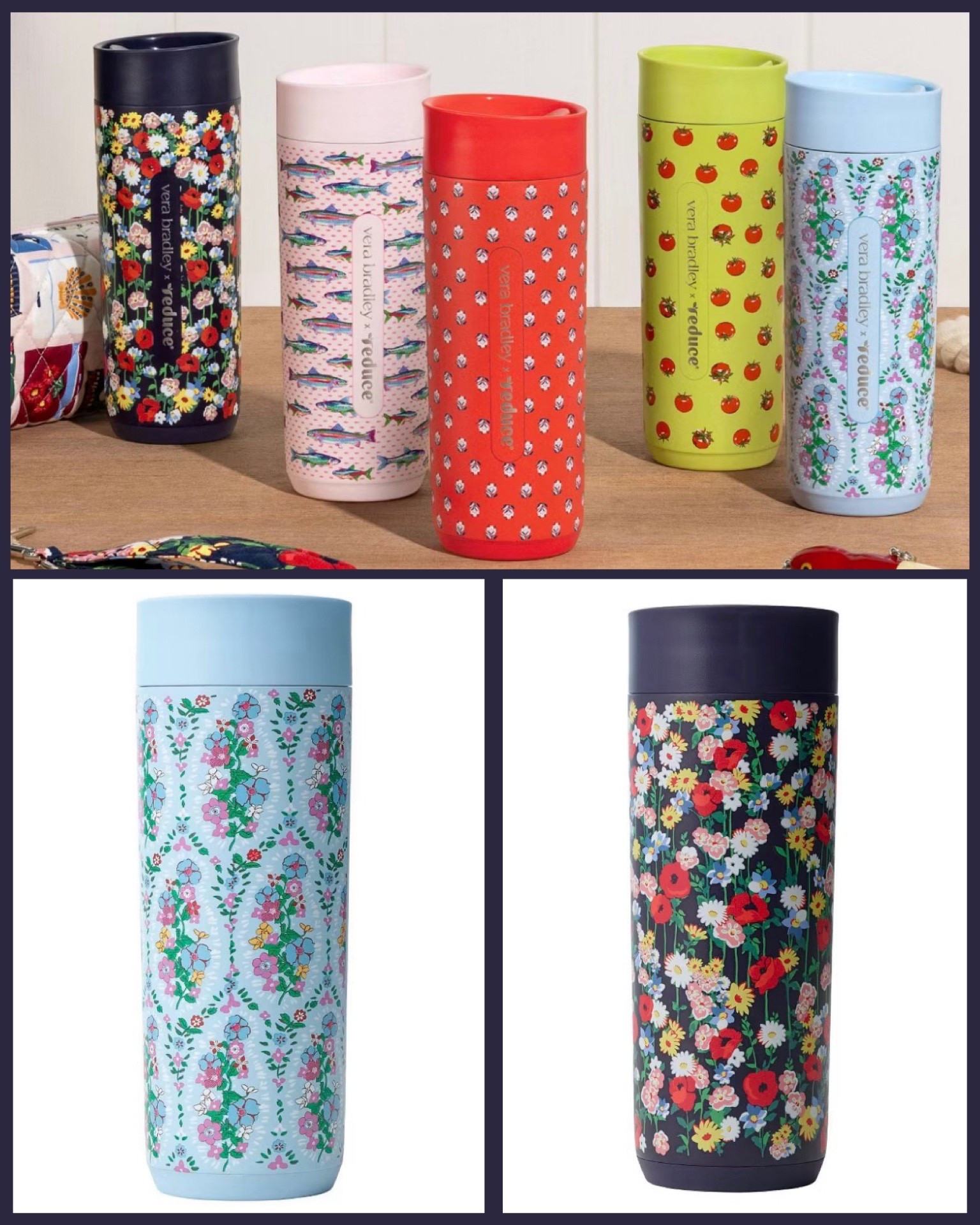 Target just launched an exclusive collab between Vera Bradley & Reduce Drinkware. The coffee tumblers JUST hit the website, and I wanted to share while they’re still in stock since they’re expected to sell fast, especially at only $19.99! Would even make an excellent gift, even paired with someone’s favorite coffee (Mother’s Day, birthdays, Easter, etc.)

#LTKSeasonal #LTKmomlife #LTKHome