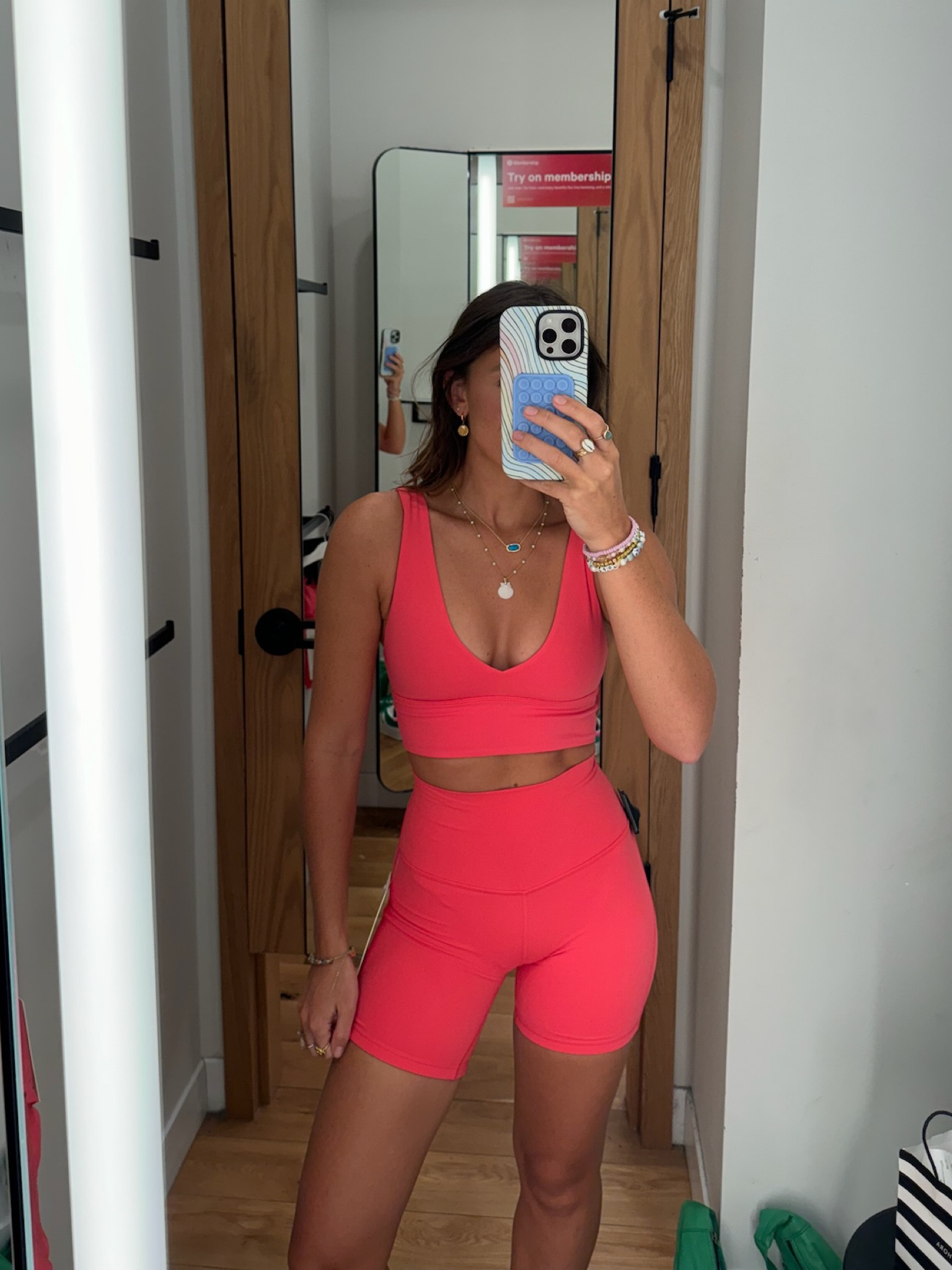 this new lululemon color >>> I’m obsessed 🌺 both items under $65 too!!

top: size 4
shorts: size 2

workout outfit, Pilates outfit, biker shorts, sports bra, spring outfit 

#LTKSeasonal #LTKfitness #LTKfindsunder100