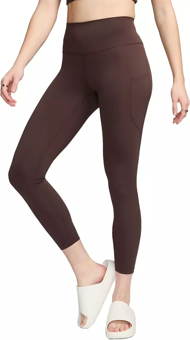 Nike Women's One High-Waisted 7/8 Leggings with Pockets | Dick's Sporting Goods