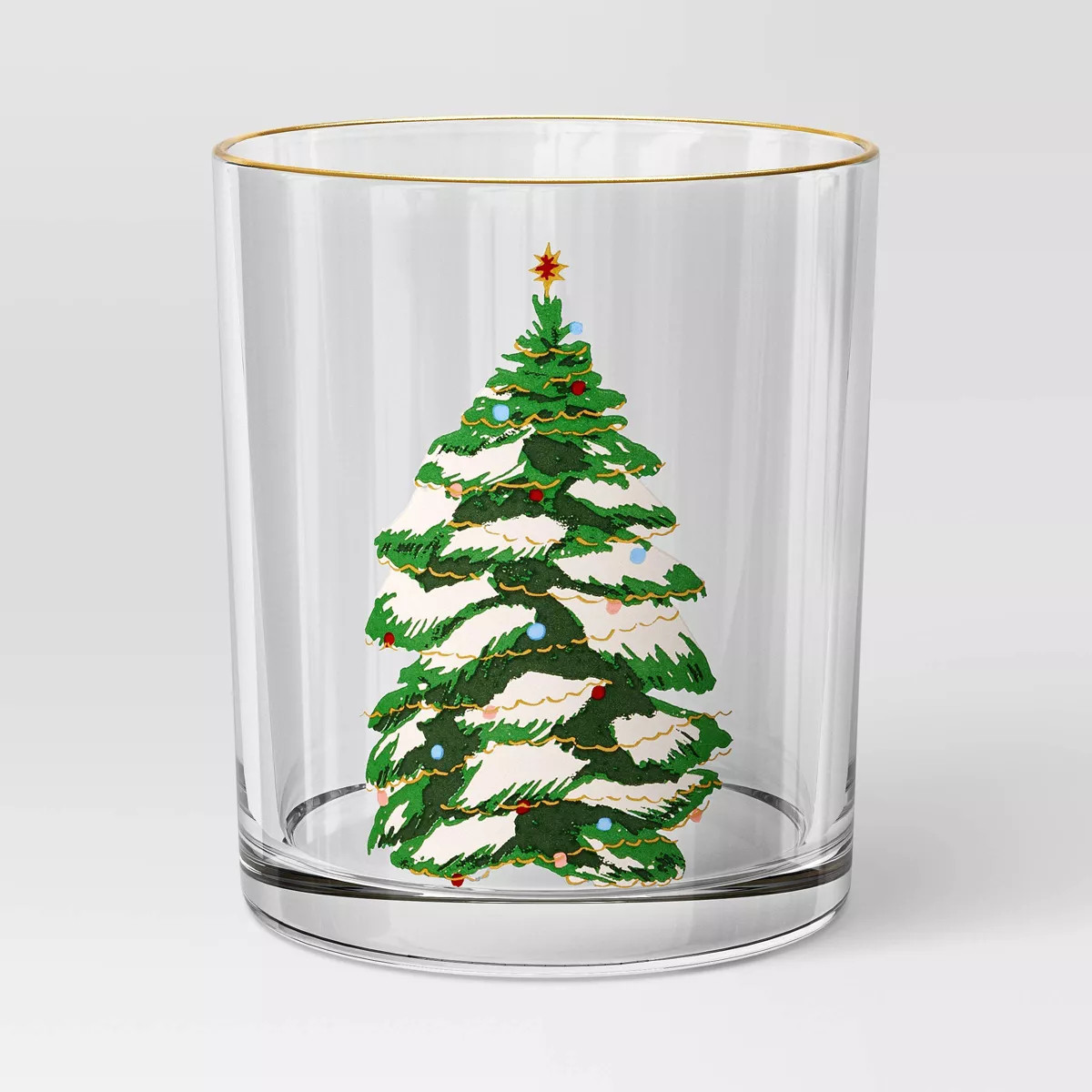 13.8 fl oz Tree Glass Tumbler - Threshold™ | Target