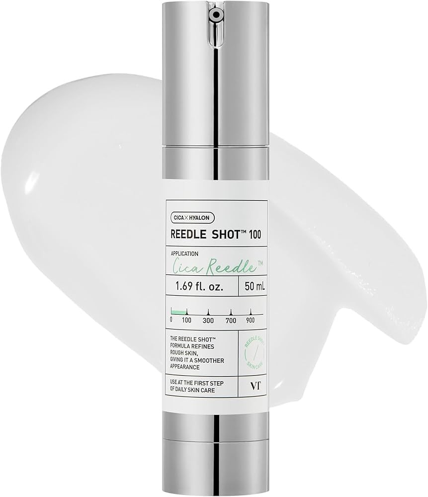 VT COSMETICS CICA Reedle Shot 100, Spicule Microneedling Serum for Pore Care & Exfoliation, Exoso... | Amazon (US)