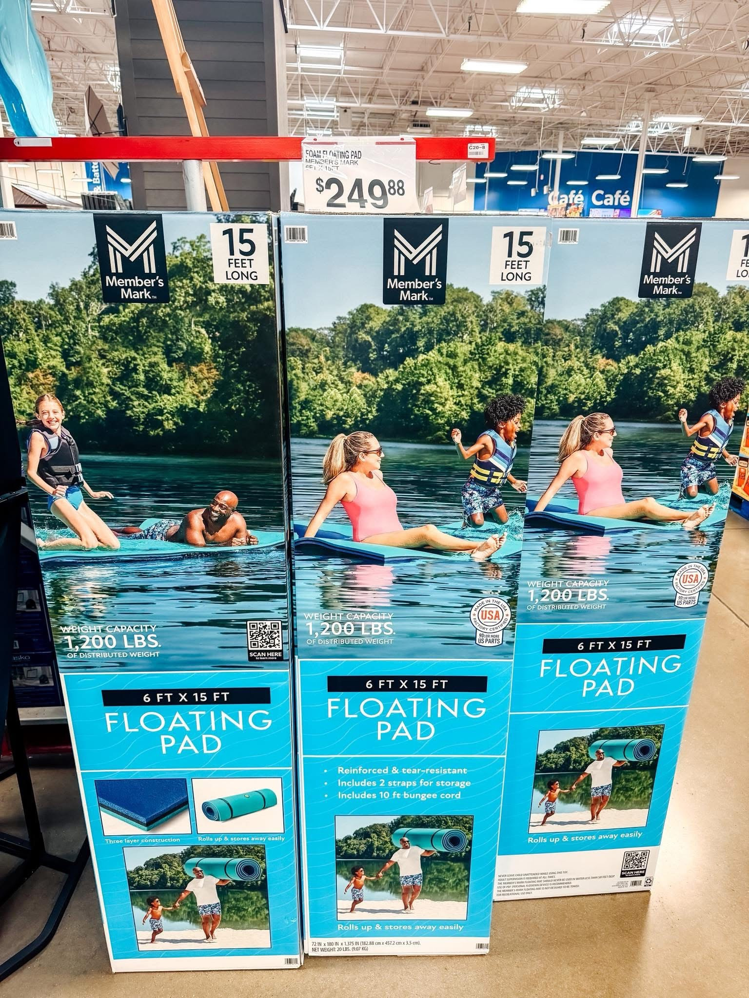 Woah this HUGE floating pad from Sam’s Club looks soooo cool! I need this for lake days this summer 😍

#samsclub #SamsClubFinds #summer #summertime #samsclubdeals #floatingpad #lakelife #SummerVibes

#LTKFamily #LTKSeasonal #LTKTravel