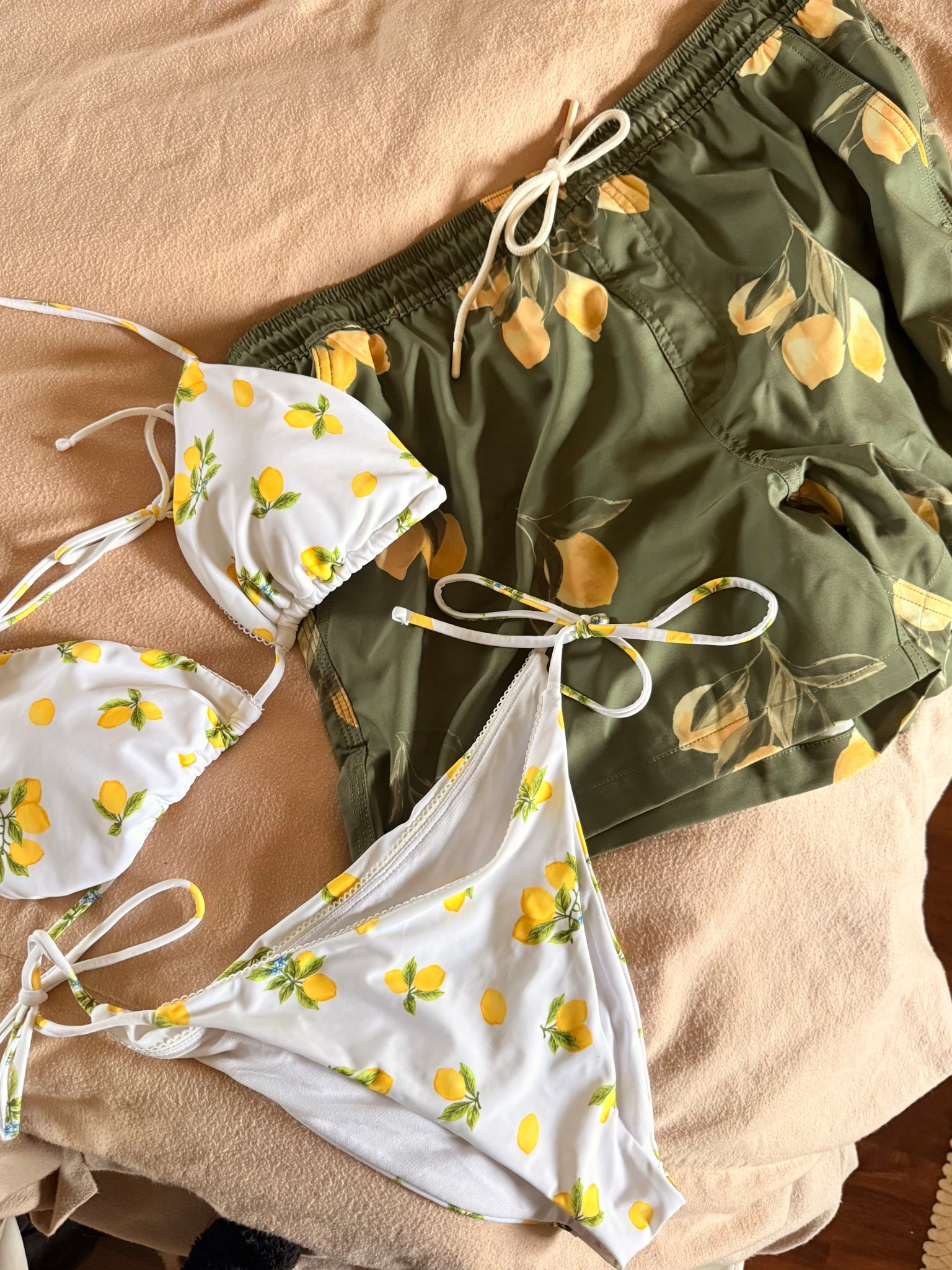 Lemon his and her swim suits for spring 🍋🌸

#LTKFindsUnder100 #LTKSwim #LTKFamily