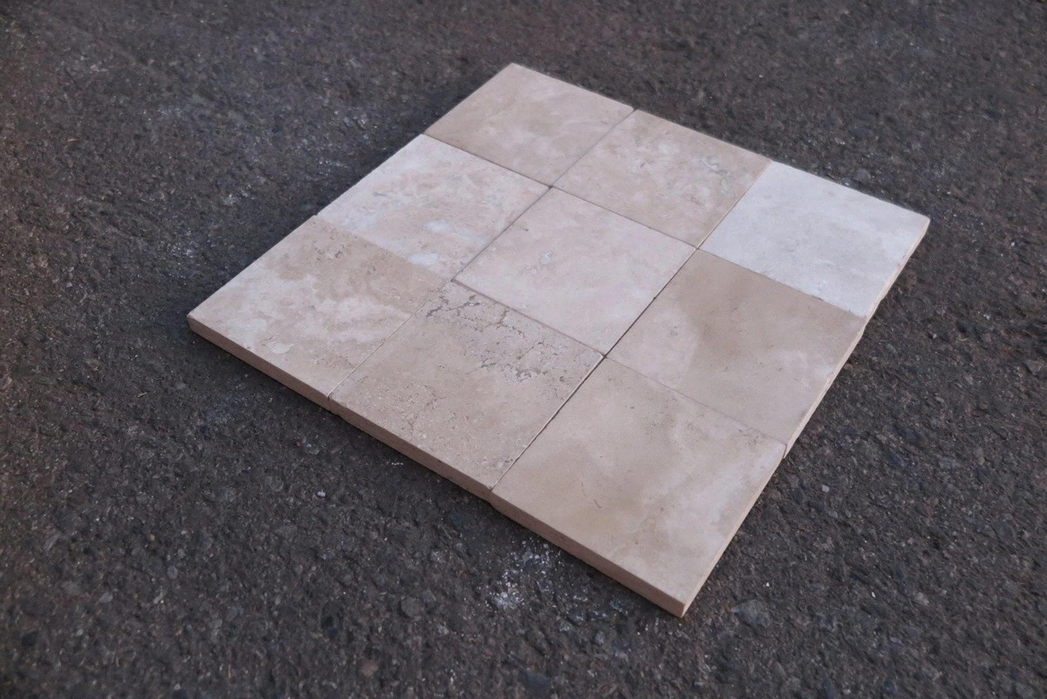 6" x 6" Travertine Stone Look Wall & Floor Tile | Wayfair North America