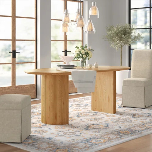 Wade Logan® Audna 79" Dining Table | Wayfair | Wayfair North America