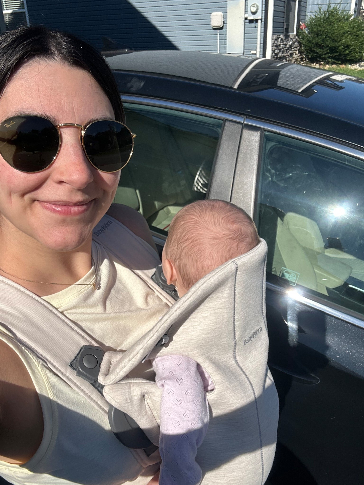 We love a baby wearing walk!! 