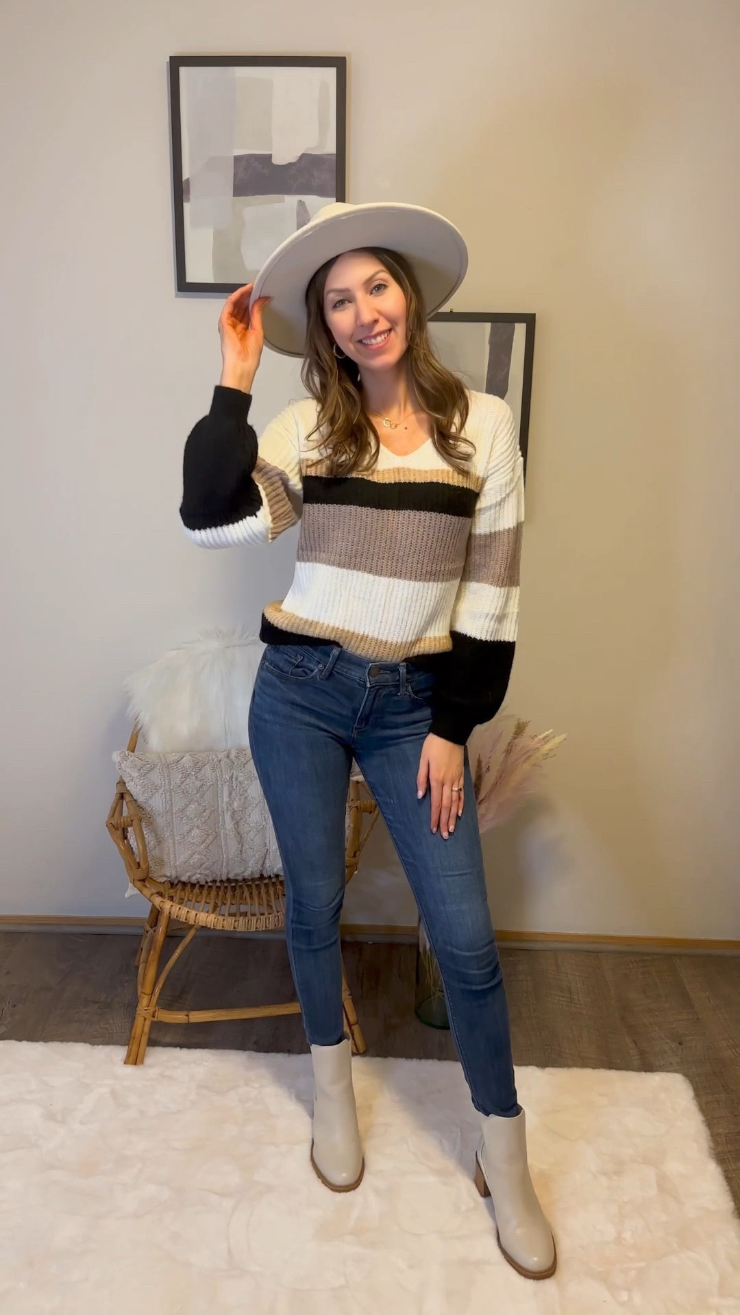 The perfect fall or back to school outfit! This sweater from Amazon is super cozy and full of neutral colors that go with anything. Pair it with boots & a hat to make a bolder look. 

Follow @jenniferxherron for more inspiration ✨

#LTKBacktoSchool #LTKFind #LTKunder50