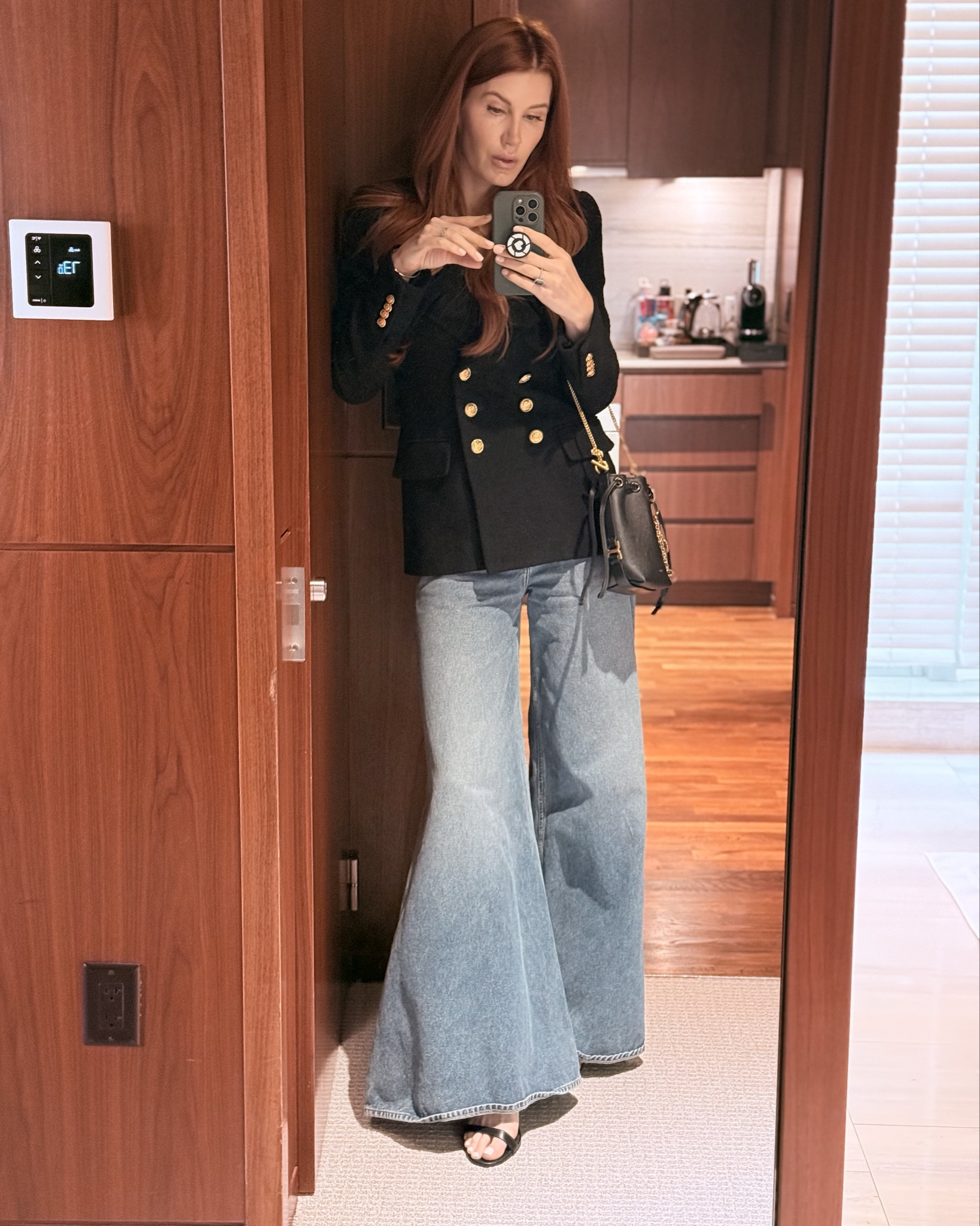 Chloé blazer on repeat for a reason. In New York for meetings and this one’s come with me everywhere. Easy throw-on when I want to feel pulled together, but still like me, not too corporate.

Swipe for a closer look at my bag - added this Chloé charm to my stack for a little extra flare.

#LTKTravel #LTKWorkwear #LTKootd