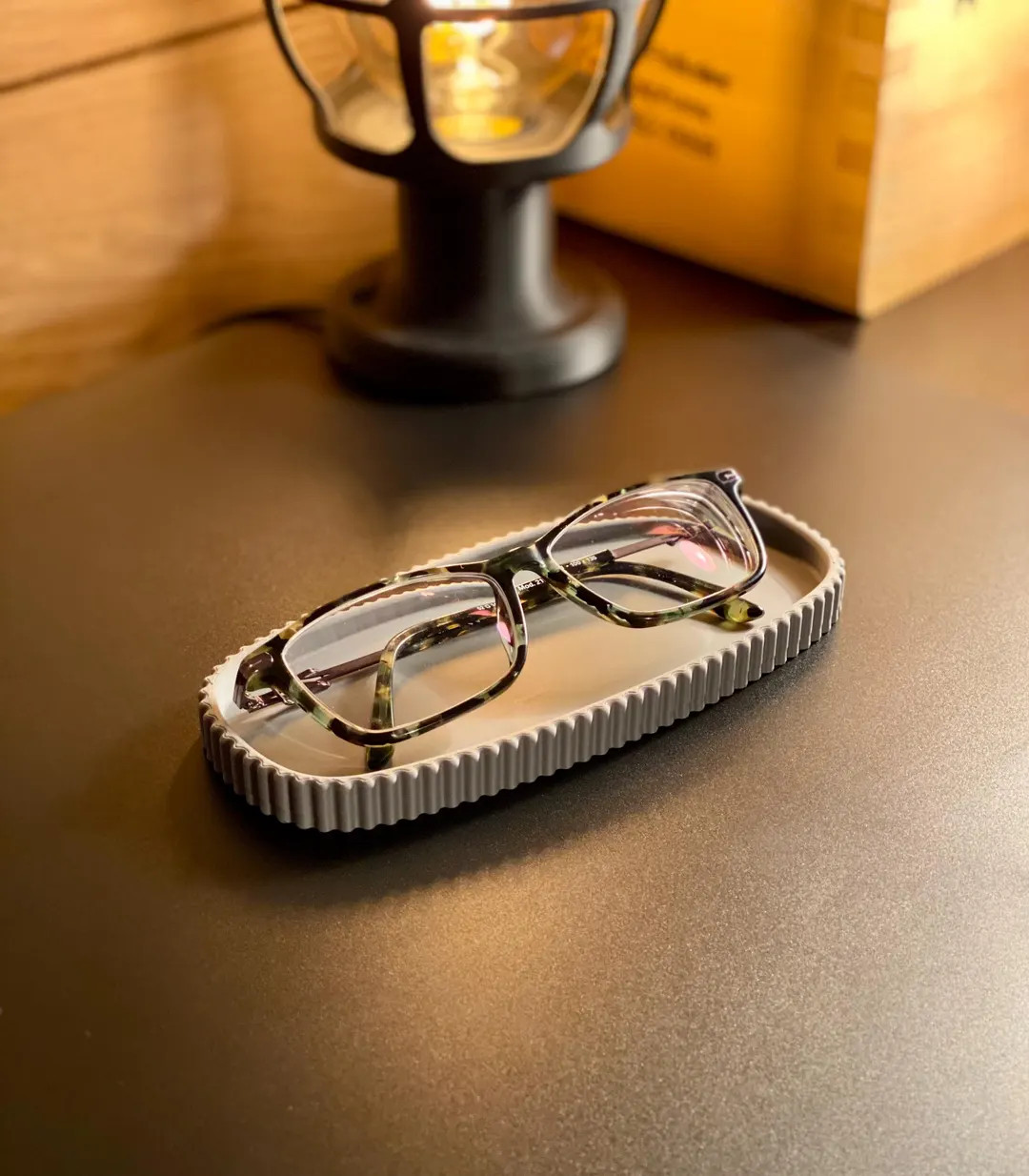 Eyeglass Tray Organizer Desk Accessory Storage Solution Bedside Table Glasses Holder Nightstand E... | Etsy (US)