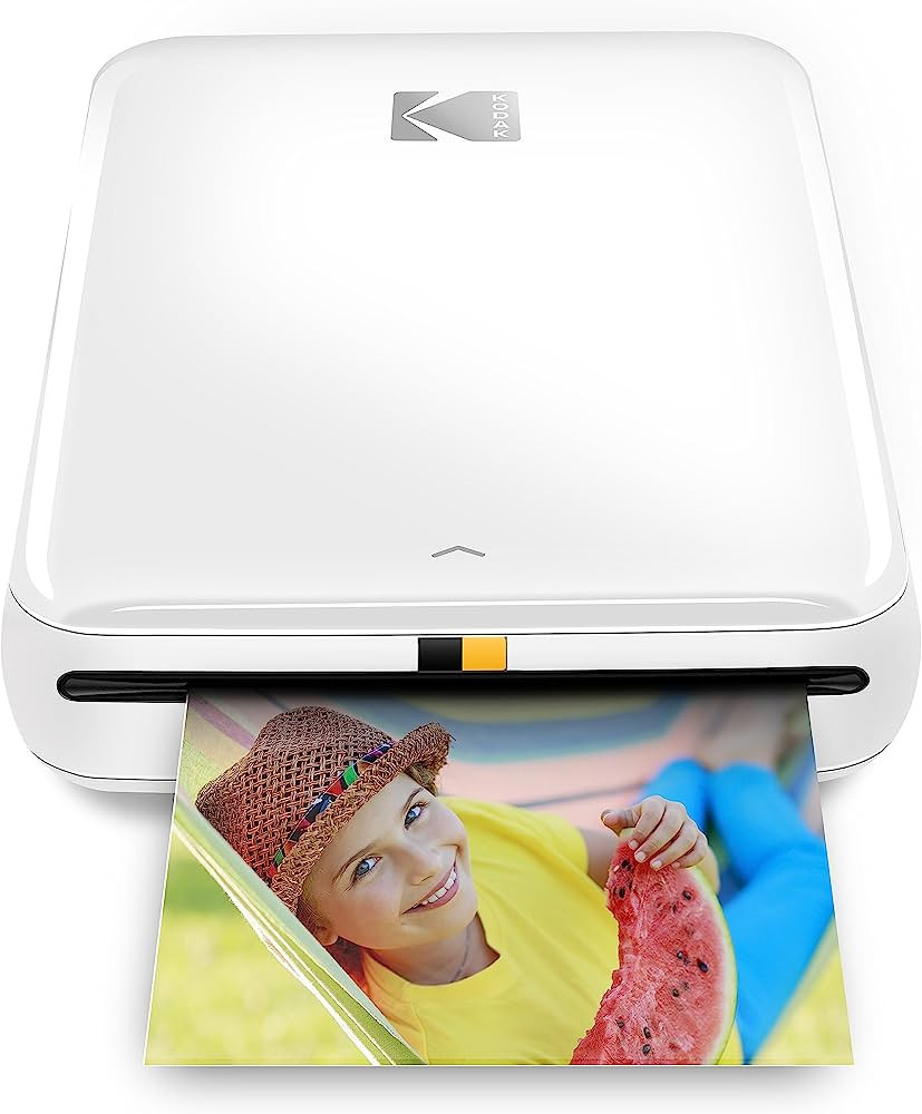 KODAK Step Wireless Mobile Photo Mini Color Printer (White) Compatible w/ iOS & Android, NFC & Bl... | Amazon (US)