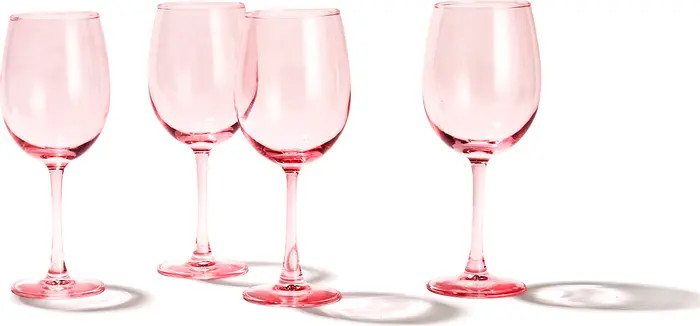 JAY IMPORTS Fuchsia 14.5 oz. Wine Goblet - Set of 4 | Nordstromrack | Nordstrom Rack