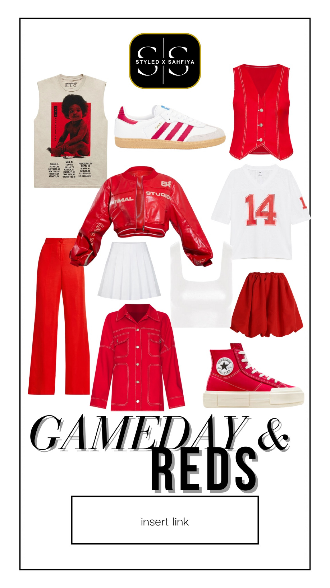 GAMEDAY X Red Essentials  ❤️