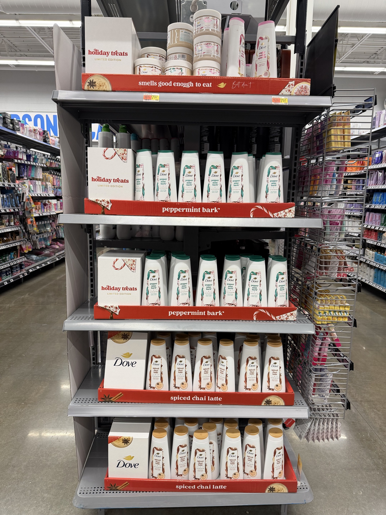 Deck the shower with Dove Spiced Chai Latte Body Wash, a Limited Edition Holiday Treat that promises to indulge your every senses and elevate your shower experience to new heights of delight. Indulge in the notes of cardamom, clove and comforting chai. Make every shower a cozy holiday moment with a nourishing lather that gently cleanses your skin for the holiday glow it deserves. Soak in the benefits of plant-based cleansers that deeply nourish your skin, providing a luxurious shower experience that restores your skin's natural radiance. Its pH-balanced composition enhances the care it provides, leaving your skin feeling soft and smooth.

#LTKGiftGuide #LTKHoliday #LTKmorningroutine