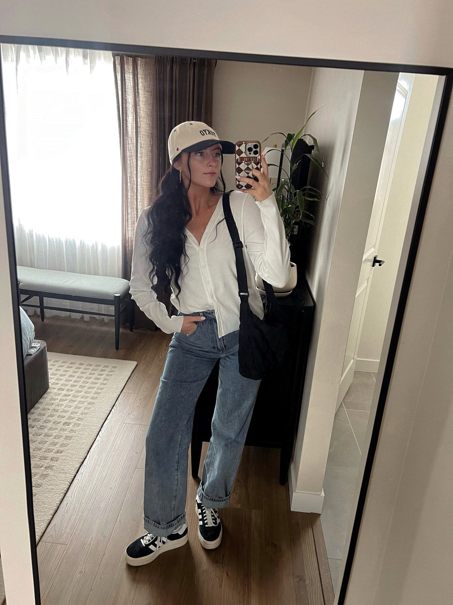 Hat is Brandy Melville, I can’t find a link for it! Top is old but I linked some very similar ones!

#LTKWorkwear #LTKU #LTKStyleTip