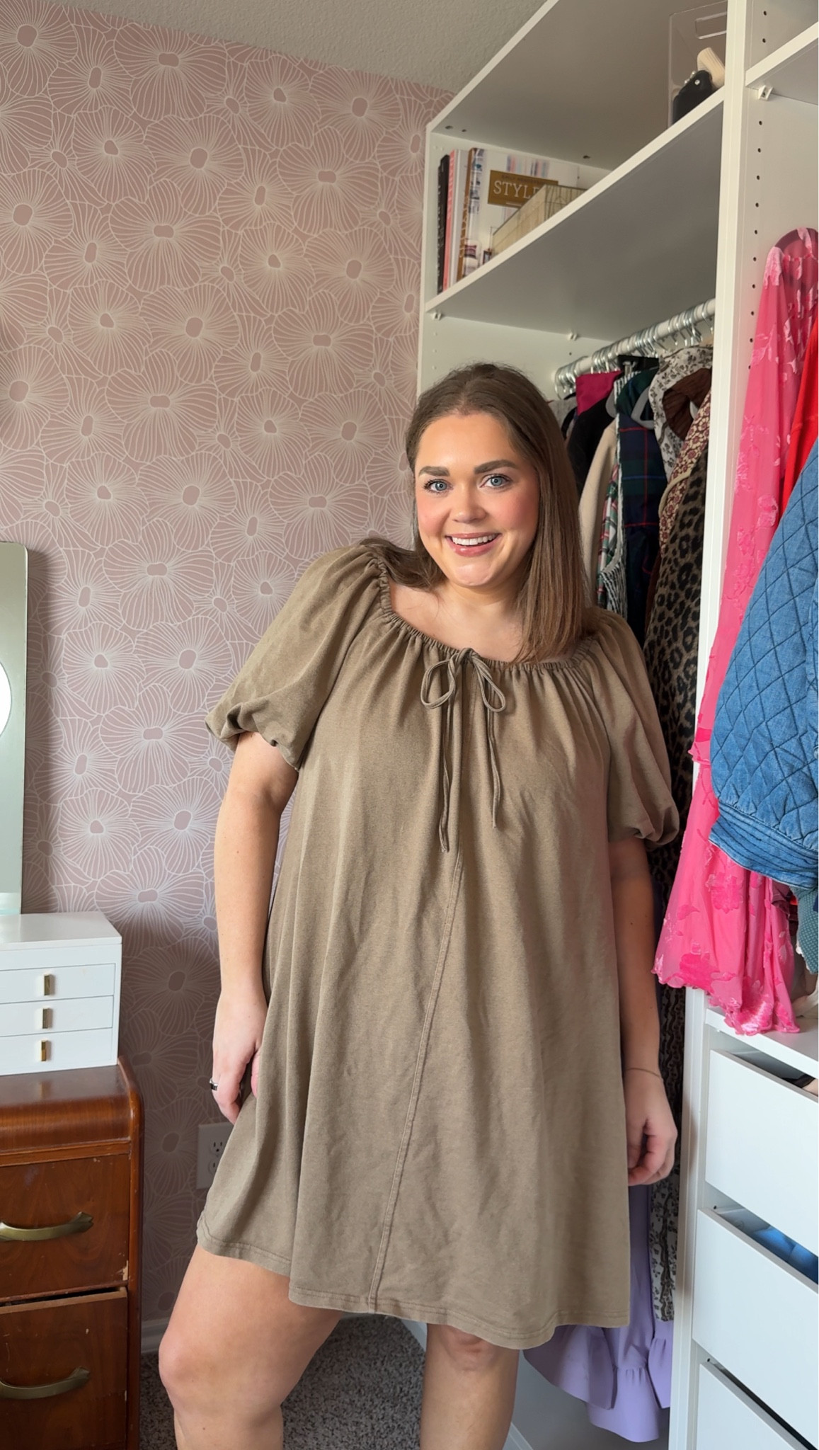 Amazon spring dress I love wearing xxl but could size down 

#LTKPlusSize