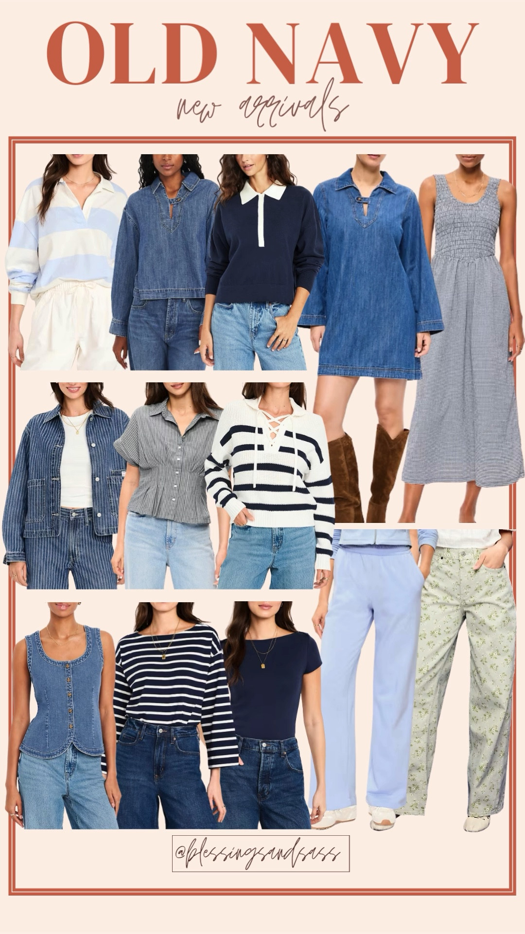 Old Navy new arrivals! 


Women’s fashion, winter fashion, winter style, winter outfits, winter to spring fashion, winter to spring style, winter to spring outfits, spring fashion, spring style, spring outfits, fashion over 40, affordable fashion, Old Navy, denim, denim dress, denim jacket, stripes, cardigan, sweater, blouse 


#LTKOver40 #LTKootd #LTKSeasonal