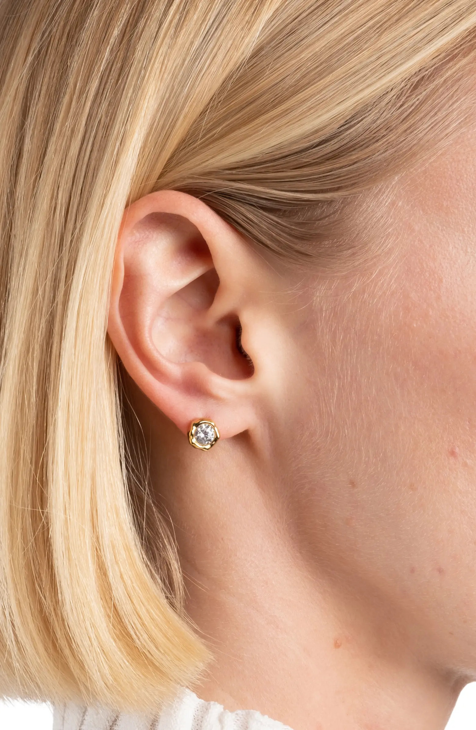 Alexis Bittar Asterales Molten Bezel Stud Earrings | Nordstrom | Nordstrom