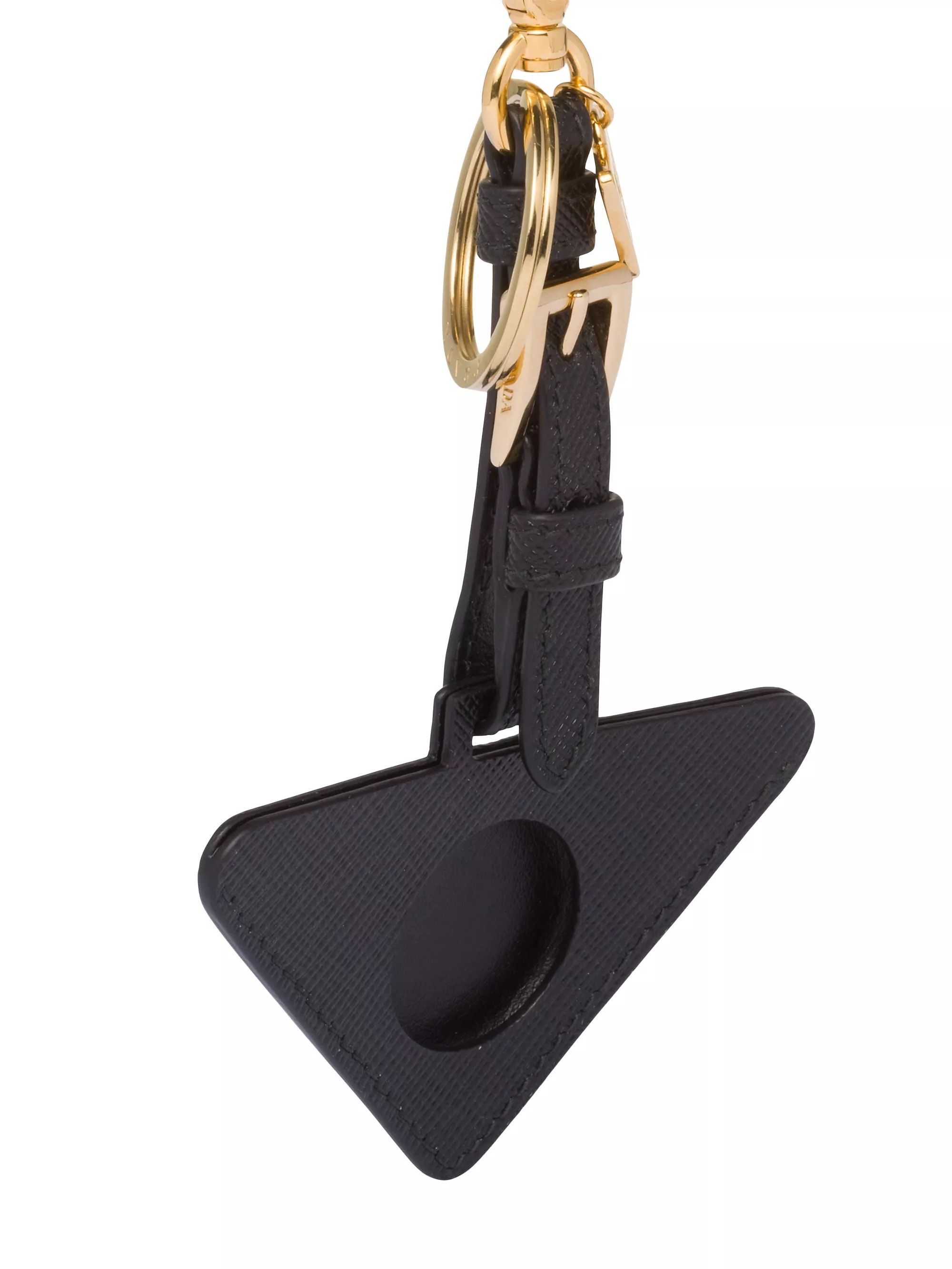 Saffiano Leather Airtag Holder | Saks Fifth Avenue