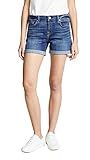 7 For All Mankind Women's Denim Shorts, Roll Up-Twill Vanity, 29 | Amazon (US)