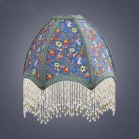 Vintage Fabric Lampshades For Table Lamp /Desk, Handmade Flora & Animals Shades European Style | Etsy (US)