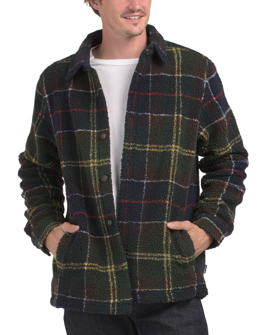 Bryson Fleece Overshirt | TJ Maxx