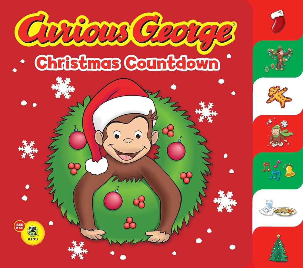 Curious George Christmas Countdown (CGTV Tabbed BB) | Amazon (US)