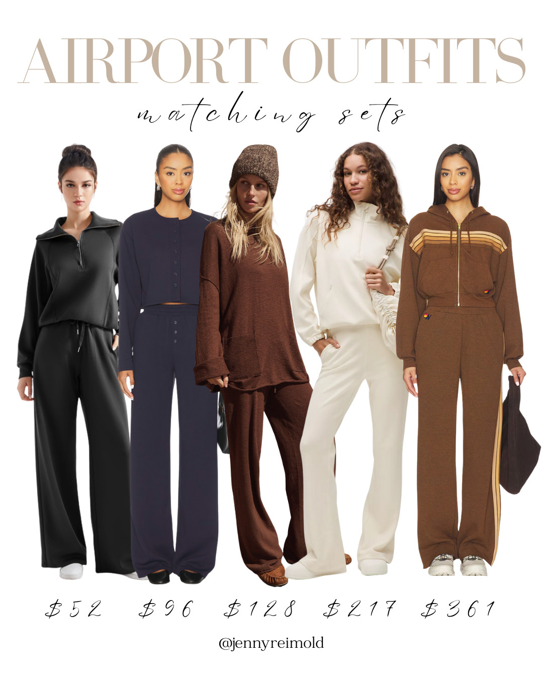 These matching sets are perfect for your next trip! Airport or road trip outfit inspo. 

 

#LTKootd #LTKTravel