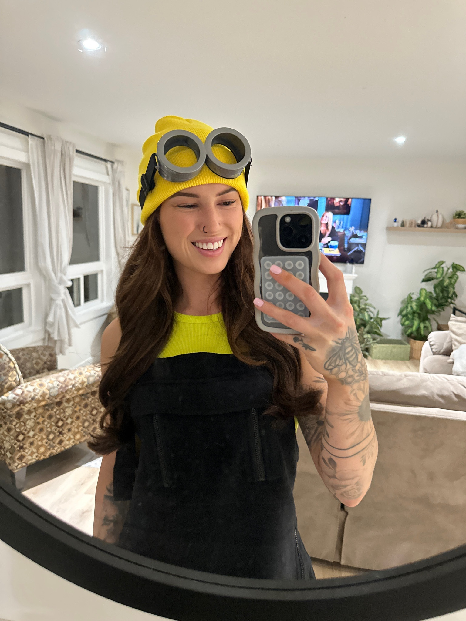 The cutest Halloween costume 😅🥹❤️ everything but the yellow tank is from Amazon. Overalls linked🫶🏼 minion hat / goggles are not letting me link but so worth it if you search for them aha

#LTKwinter #LTKpartywear #LTKcanada