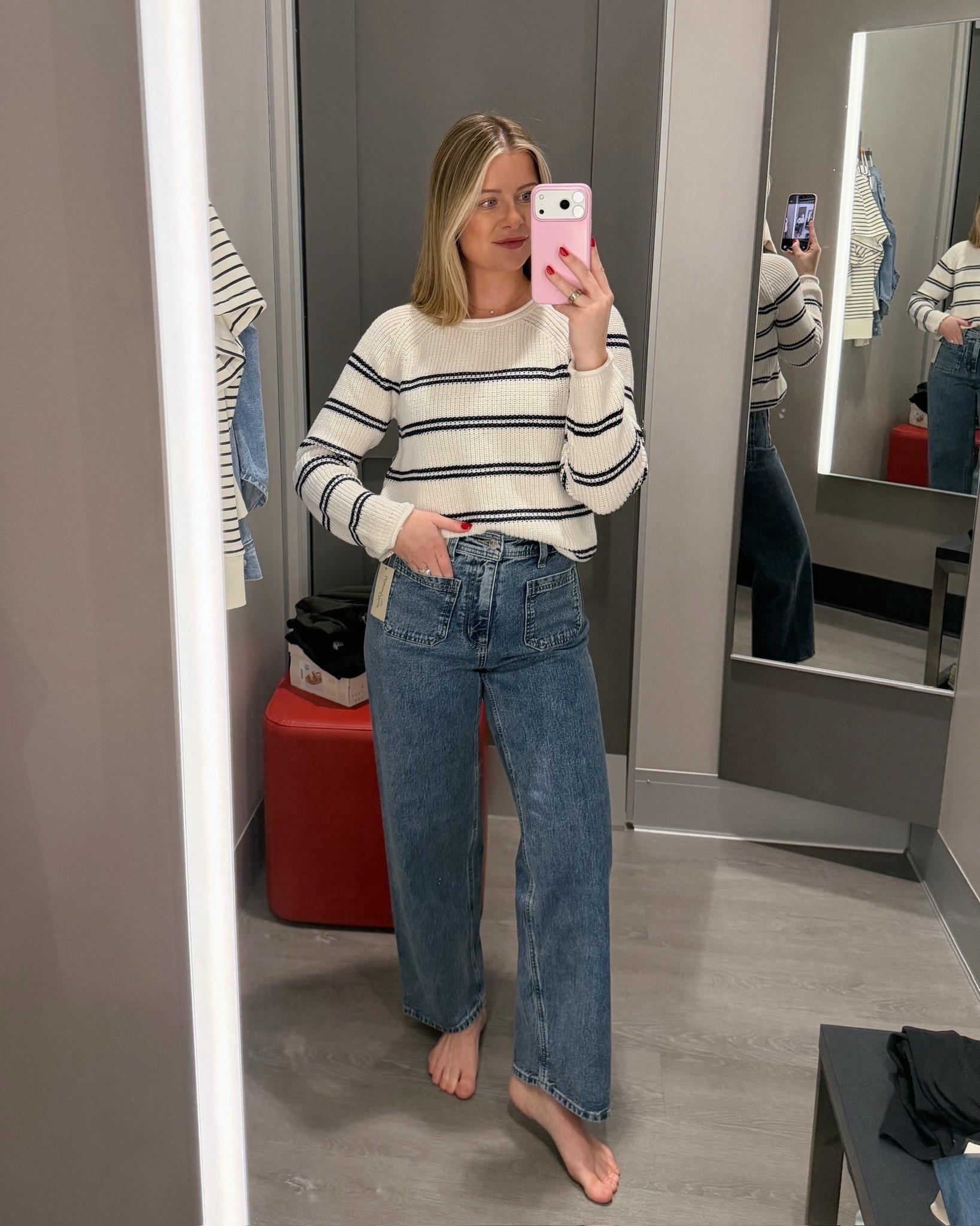 Target jeans on Sale! I love the fit of these and they’re so easy to style! They’re under $30!

#LTKSaleAlert #LTKSeasonal