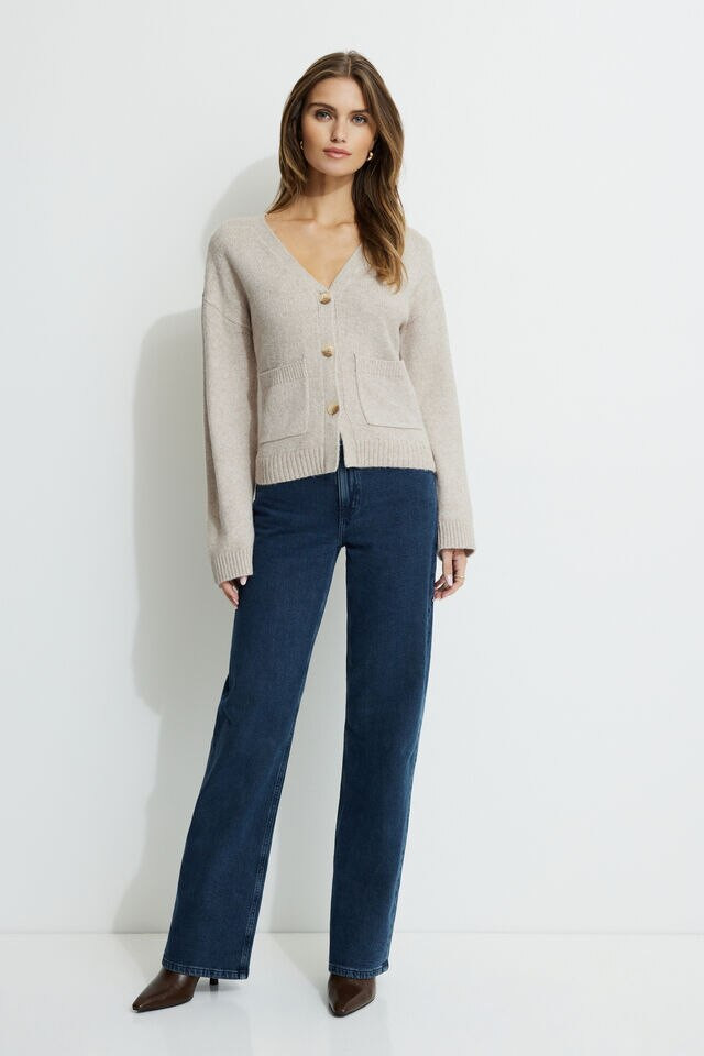 V-Neck Button Cardigan | Dynamite Clothing