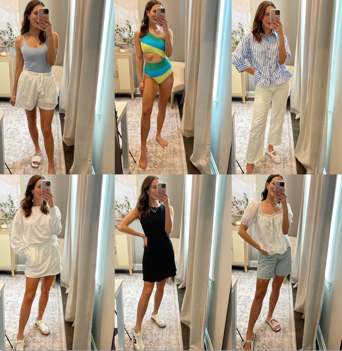 New summer finds! Everything fit TTS.

summer swim, summer outfits, affordable fashion, look for less, amazon finds 

 