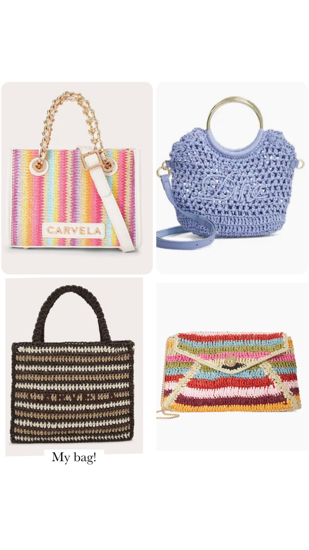 Here are some lovely Summer bags from Carvela and Dune London. #ltkstyletip

#LTKuk #LTKsummer