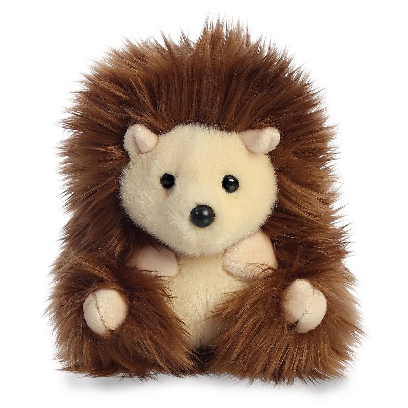 Aurora Rolly Pet 5" Merry Hedgehog Brown Stuffed Animal | Target